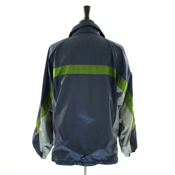 Columbia Sportswear Windbreaker Long Sleeve Mens XL Lined Rain Jacket Sport Run - Picture 4 of 12